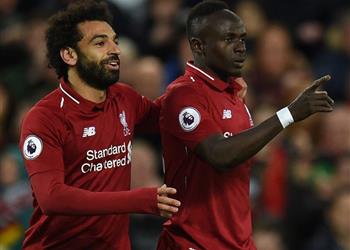 محمد صلاح وساديو ماني يحققان إنجاز ا لليفربول في البريميرليج
