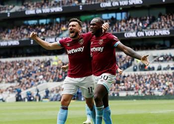 فيديو توتنهام يسقط أمام وست هام في الدوري الإنجليزي