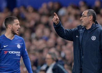 ساري يرفض الحديث عن مستقبل هازارد ويوضح إصابة روديجير