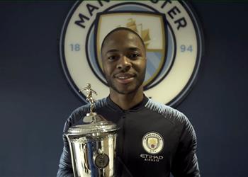 رسميا رحيم ستيرلينج أفضل لاعب شاب في الدوري الإنجليزي موسم 2018 2019