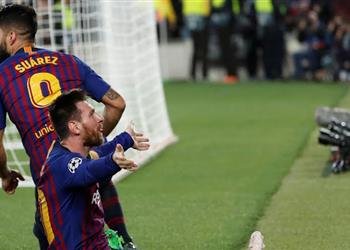 فيديو ميسي يقود برشلونة للاقتراب من نهائي دوري الأبطال بثلاثية أمام ليفربول في ليلة تألق محمد صلاح