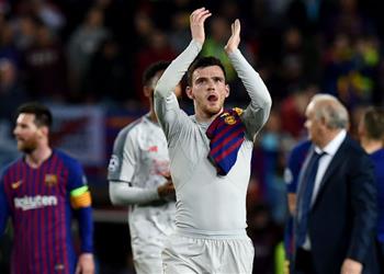 روبرتسون بعد الهزيمة أمام برشلونة نحن ليفربول ومازالت لدينا الفرصة لتحقيق الألقاب