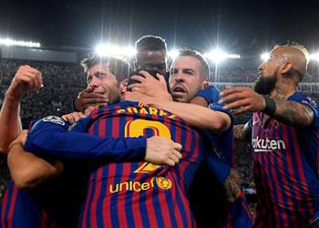 تعليق ساخر من برشلونة على المرشحين للاعب الجولة بدوري أبطال أوروبا