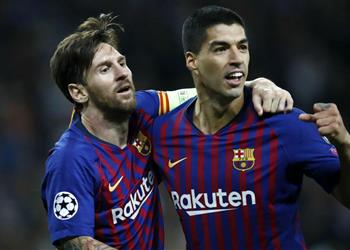 ميسي وسواريز يقودان التشكيل المثالي لذهاب نصف نهائي دوري أبطال أوروبا