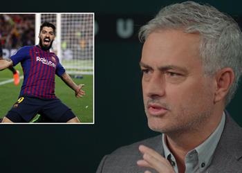 مورينيو يشيد بتصرف سواريز في مباراة برشلونة وليفربول