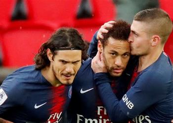 فيديو نيمار يقود باريس سان جيرمان لتعادل صعب مع نيس بالدوري الفرنسي