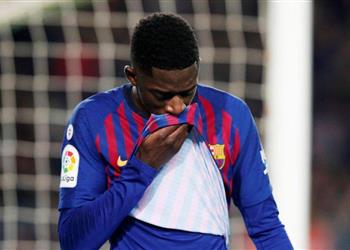 رسمي ا برشلونة يعلن التشخيص المبدئي لإصابة ديمبلي