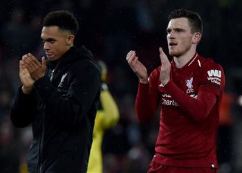 مدافعا ليفربول يدونان رقمين تاريخيين في الدوري الإنجليزي