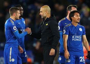 جوارديولا يحذر من خطورة فاردي قبل مواجهة ليستر سيتي