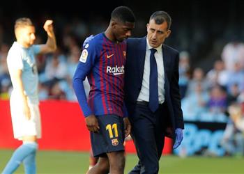 الكشف عن المدة المتوقعة لغياب ديمبلي بعد إصابته