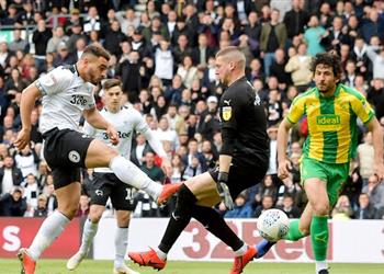 أحمد حجازي يشارك في هزيمة وست بروميتش أمام ديربي كاونتي