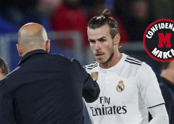 ماركا زيدان يبلغ جاريث بيل بأنه خارج حساباته الموسم المقبل