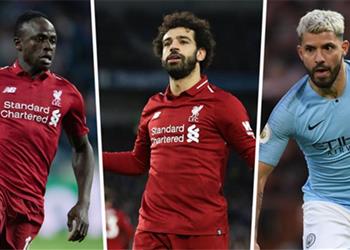 ترتيب هدافي الدوري الإنجليزي بعد انتهاء الجولة السابعة والثلاثون