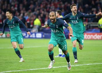 بالفيديو ريمونتادا الأبطال هاتريك مورا يقود توتنهام لعبور أياكس وملاقاة ليفربول في النهائي