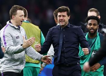 البكاء يسيطر على بوتشيتينو عقب ريمونتادا توتنهام أمام أياكس