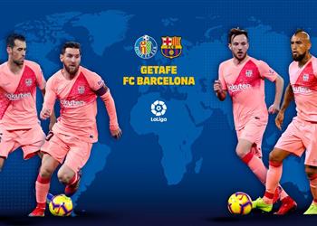 موعد والقناة الناقلة لمباراة برشلونة وخيتافي بالدوري الإسباني