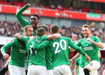 احتفالات برايتون مستمرة منذ ثلاثة أيام قبل مواجهة مانشستر سيتي