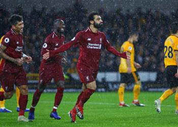 تشكيل ليفربول ضد ولفرهامبتون عودة محمد صلاح وروبرتسون أساسي ا