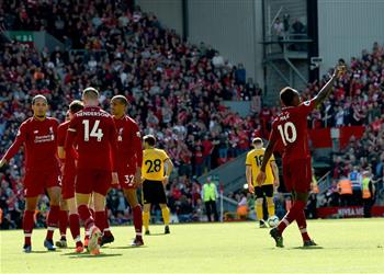 فيديو ماني يقود ليفربول للفوز على ولفرهامبتون في ختام الدوري الإنجليزي