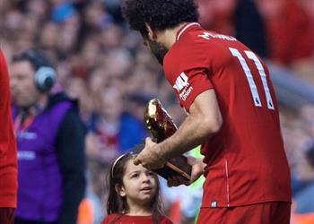 تعليق طريف من محمد صلاح على تتويجه بالحذاء الذهبي