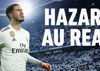 ماركا ريال مدريد يحدد موعد تقديم هازارد