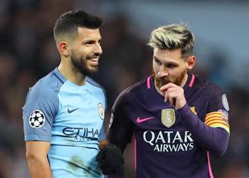 أجويرو يوضح تصريحاته بشأن ميسي والكرة الذهبية