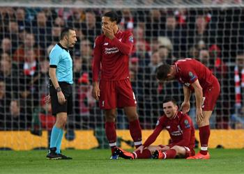 روبرتسون شاركت في مباراة وولفرهامتون مصابا وسنقاتل للفوز بدوري الأبطال