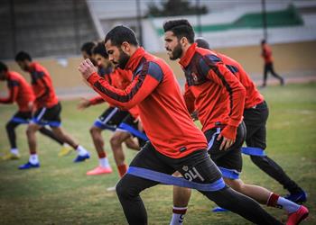 مران الأهلي لاسارتي يجتمع مع فتحي وهاني وتدريبات بدنية استعداد ا لإنبي