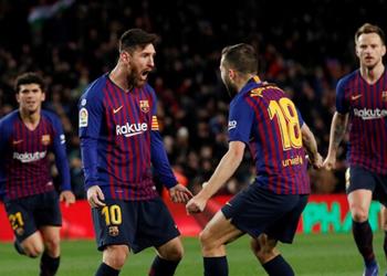 رقم مميز ينتظر جوردي ألبا مع برشلونة أمام فالنسيا بنهائي كأس الملك