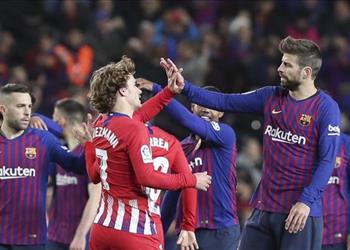 لاعبو برشلونة يثيروا غضب جريزمان