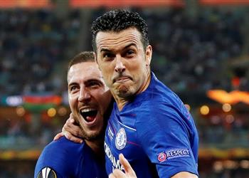 فيديو بيدرو يسجل الثاني لتشيلسي أمام آرسنال في نهائي الدوري الأوروبي