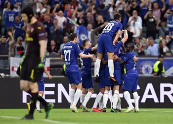 بالفيديو تشيلسي بطل ا للدوري الأوروبي برباعية في شباك آرسنال