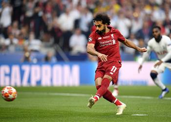 فيديو إنجاز أفريقي لمحمد صلاح بهدفه في نهائي دوري أبطال أوروبا أمام توتنهام