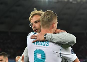توني كروس يهنيء ليفربول وكلوب بدوري أبطال أوروبا