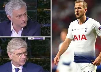 فينجر ومورينيو ينتقدان أداء هاري كين في نهائي دوري أبطال أوروبا