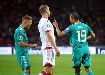 بالفيديو ألمانيا تفوز على بيلاروسيا بثنائية في تصفيات يورو 2020
