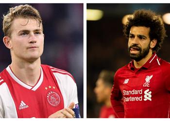 دي ليخت يهدد مكانة محمد صلاح في ليفربول