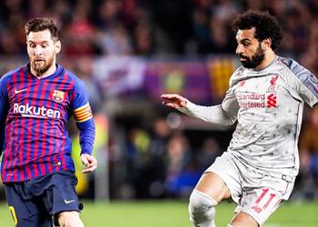 جماهير ليفربول ت حذر ميسي من محمد صلاح بشأن الكرة الذهبية