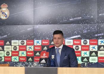 يوفيتش أتمنى تكرار خماسية دوسلدورف مع ريال مدريد رونالدو مثلي الأعلى وأريد الفوز بدوري الأبطال