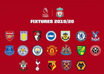 تعرف على مواعيد مباريات ليفربول في الدوري الإنجليزي 2019 2020