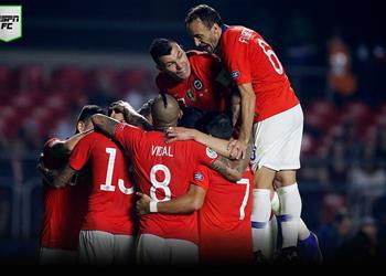 فيديو فارجاس يحرز الهدف الثاني لتشيلي في اليابان بكوبا أمريكا