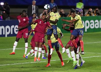 بالفيديو كولومبيا تفوز على قطر بهدف قاتل وتتأهل لربع النهائي