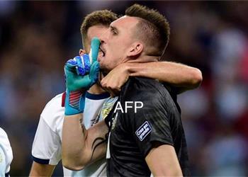 رغم التعادل مع باراجواي حارس الأرجنتين واثقون من تأهلنا لربع نهائي كوبا أمريكا