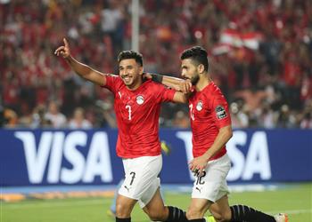 بالفيديو تريزيجيه يسجل هدف مصر الأول أمام زيمبابوي في افتتاح أمم إفريقيا