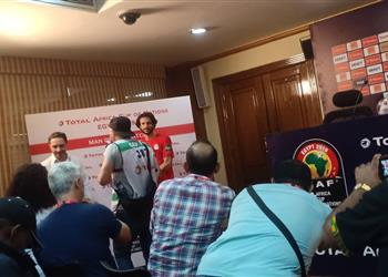 محمود علاء رجل مباراة مصر وزيمبابوي في افتتاح كأس أمم إفريقيا 2019