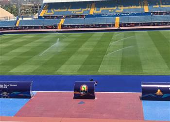 صور استاد السويس جاهز لاستقبال مباريات المجموعة الخامسة في كأس أمم إفريقيا 2019