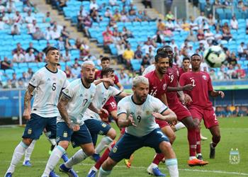 بالفيديو ديبالا يصنع وأجويرو يضيف الهدف الثاني للأرجنتين في قطر بكوبا أمريكا
