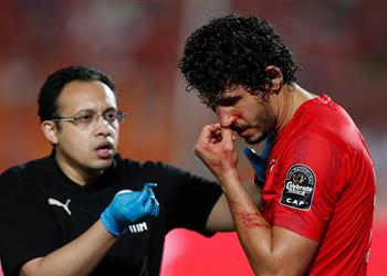 طبيب منتخب مصر أحمد حجازي سيشارك في مباراة مصر والكونغو بـ واقي للأنف