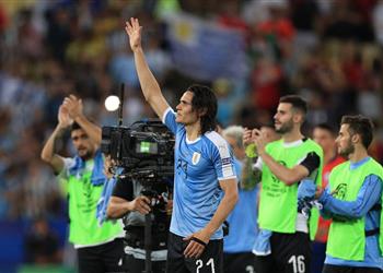 فيديو كافاني رجل مباراة أوروجواي وتشيلي في كوبا أمريكا