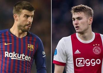 صحيفة كتالونية تكشف حيلة برشلونة الجديدة لضم دي ليخت بمساعدة بيكيه